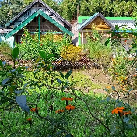 Jyoti Home Bamboo Garden Lodge Majuli Exteriör bild